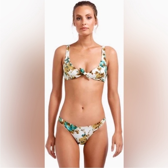 NWT! Vitamin A Cuba Libre Liciana Full Reversible Bikini Bottom - Size 12/D/XL 🩵 - Picture 5 of 10